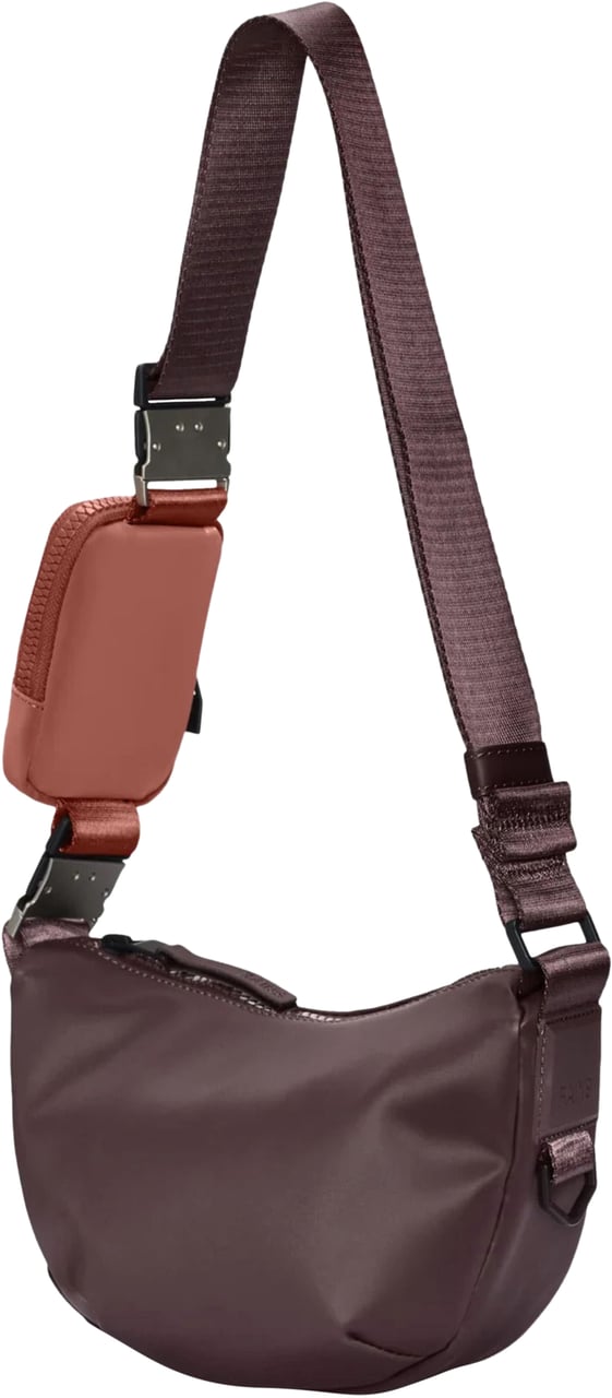 Rains Rains Valera Shoulder Bag Mini W3 Schoudertassen Bordeaux 13650 Rood