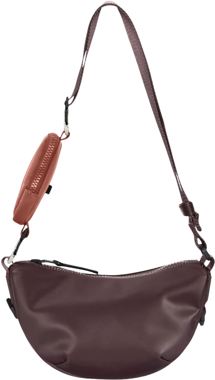 Rains Rains Valera Shoulder Bag Mini W3 Schoudertassen Bordeaux 13650 Rood