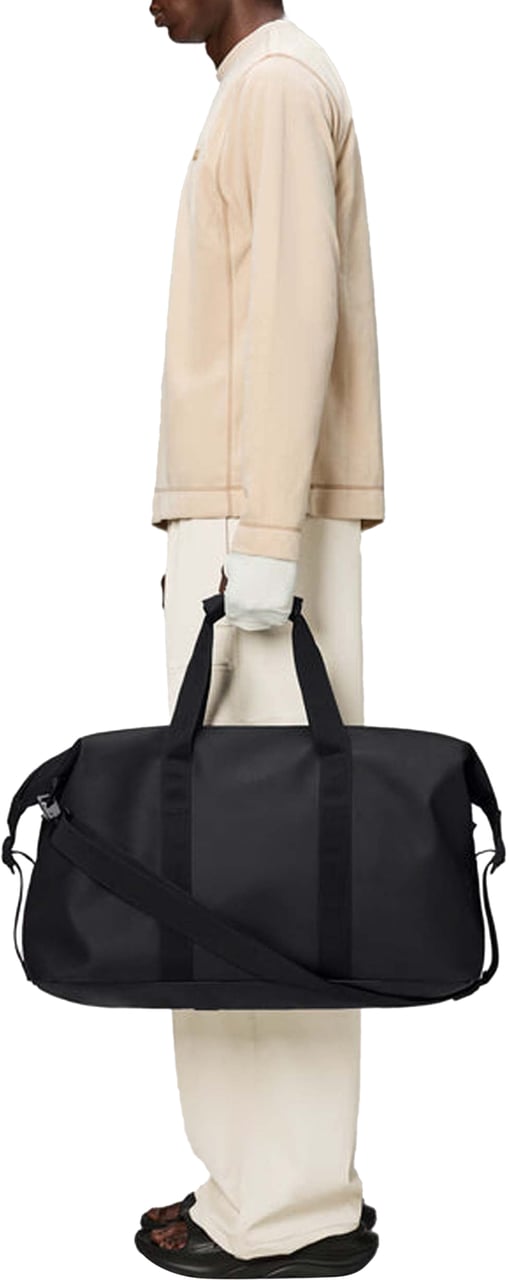 Rains Hilo Weekend Bag W3 Black Zwart