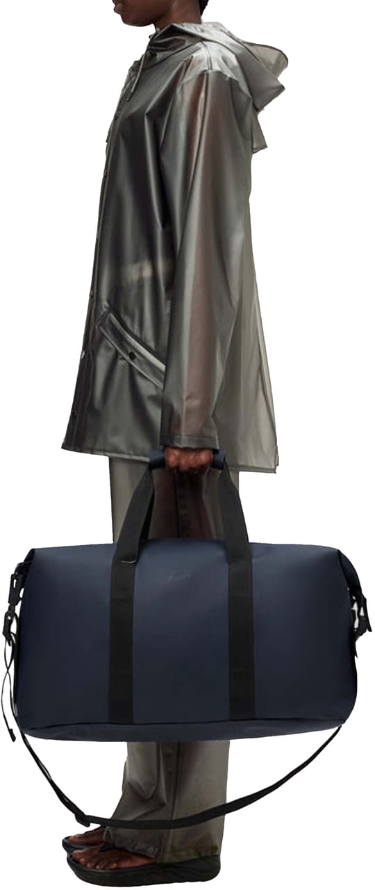 Rains Hilo Weekend Bag W3 Navy Blauw