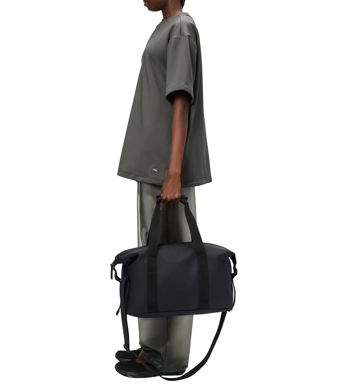 Rains Hilo Weekend Tas Small W3 Zwart