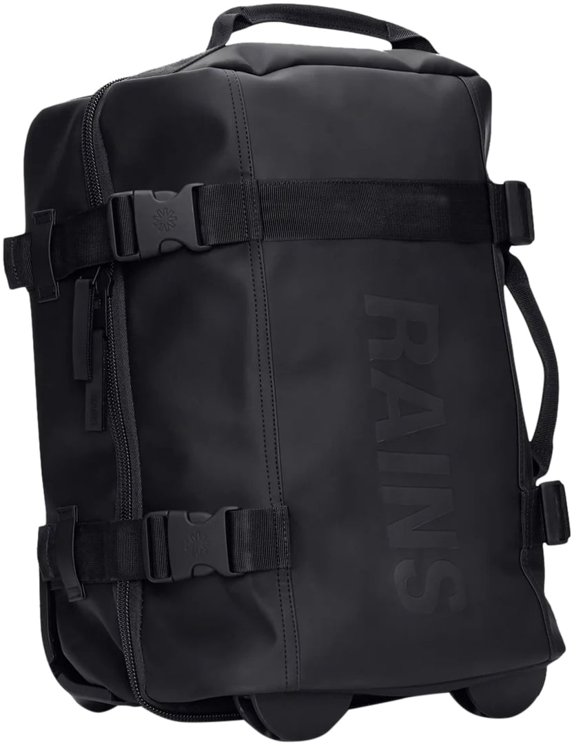Rains Suitcases Black Zwart