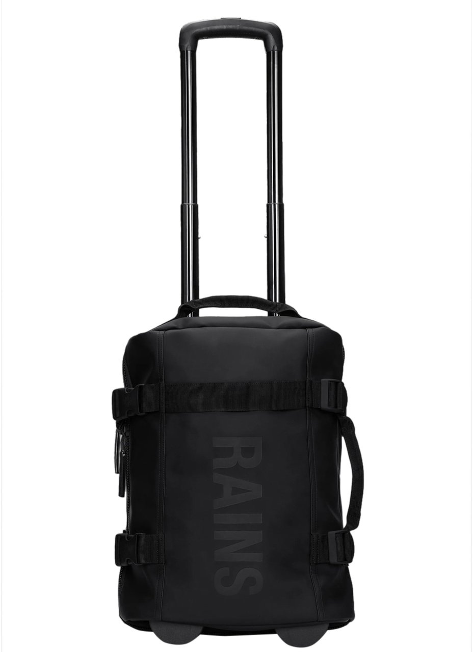 Rains Suitcases Black Zwart