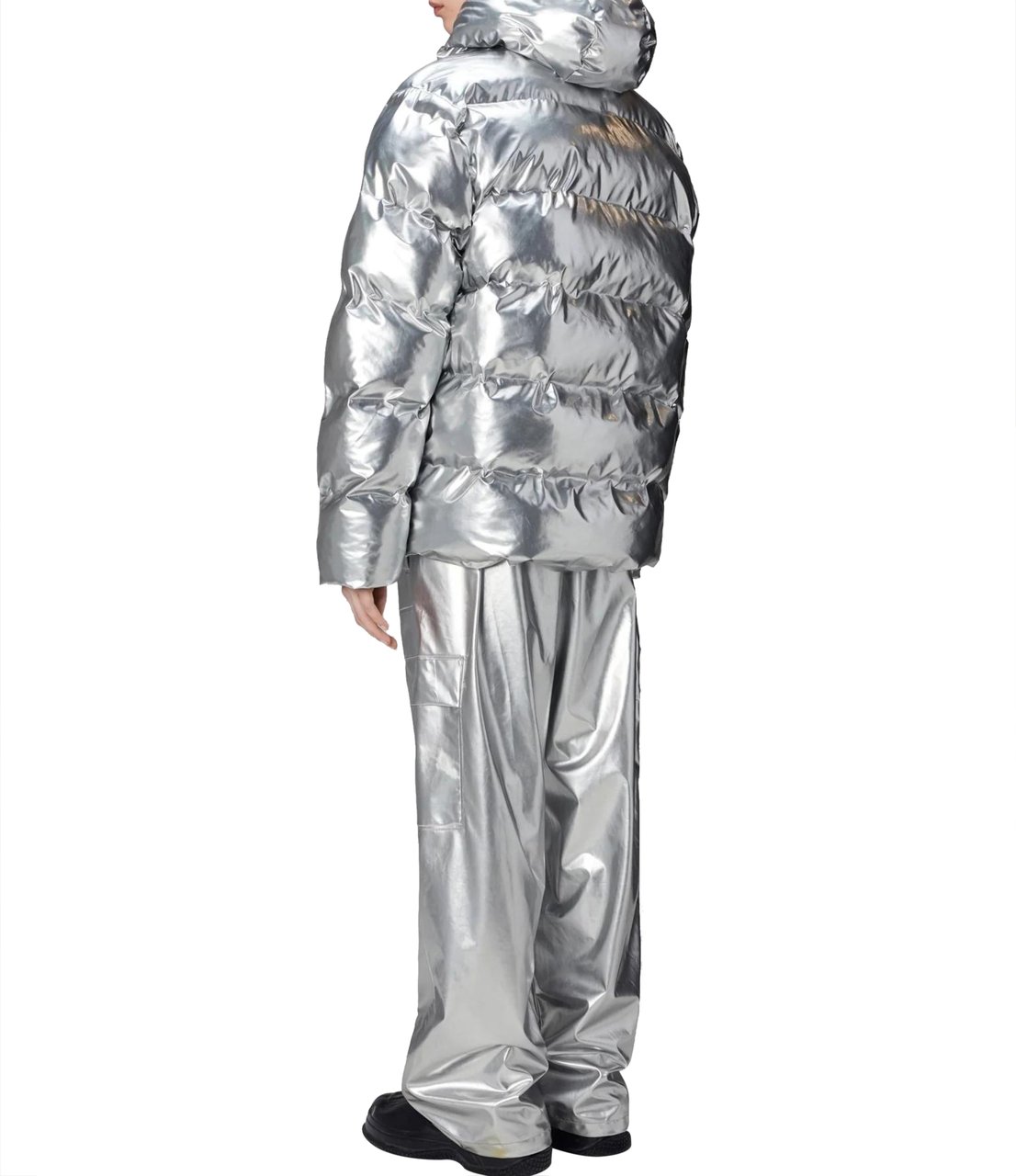 Rains Rains Alta Puffer Jacket W3t3 Regenjas Zilver 15120 Zilver