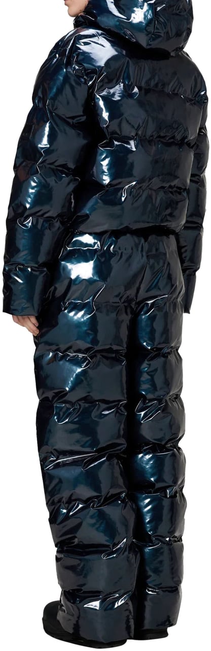 Rains Rains Alta Short Puffer Jacket W3t3 Regenjas Blauw 15150 Blauw