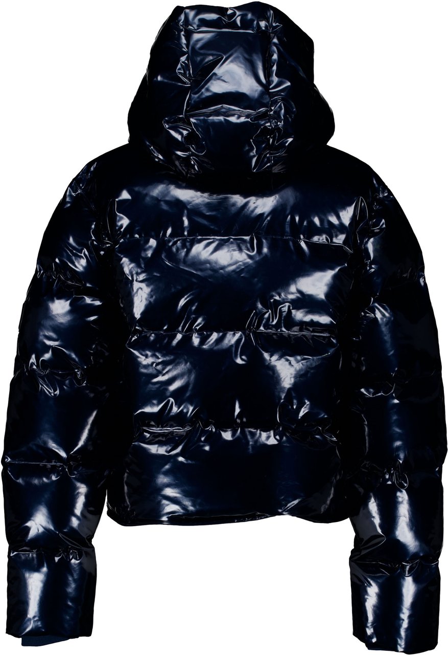 Rains Rains Alta Short Puffer Jacket W3t3 Regenjas Blauw 15150 Blauw