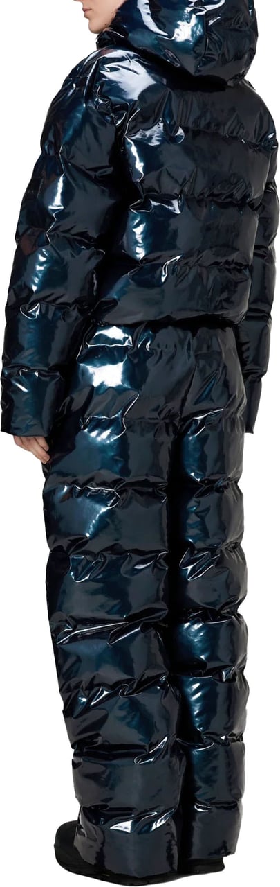 Rains Rains Alta Short Puffer Jacket W3t3 Regenjas Blauw 15150 Blauw