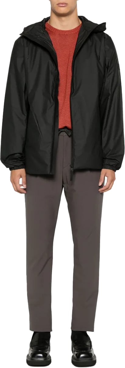 Rains veste impermeable a capuche 2 Zwart