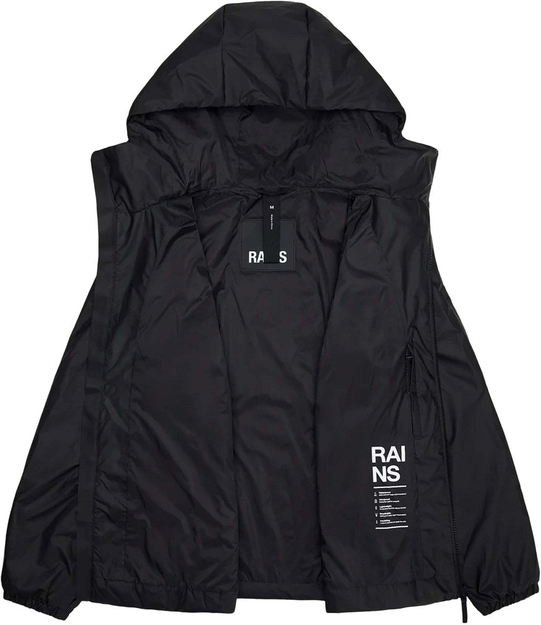 Rains Lohja Insulated Jas W3T1 Blauw