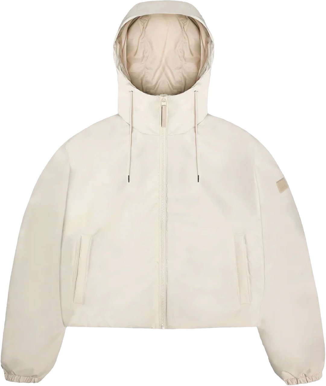 Rains Rains Lohja Short Insulated Regenjas Beige 15780 Beige