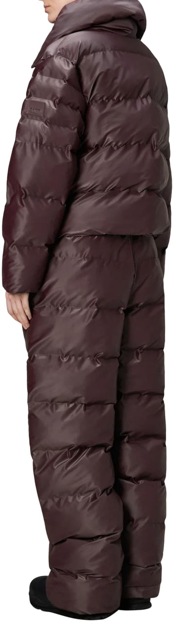 Rains Rains Alta Vision Short Puffer Jacket W3t3 Puffer Jassen Bordeaux 17230 Rood
