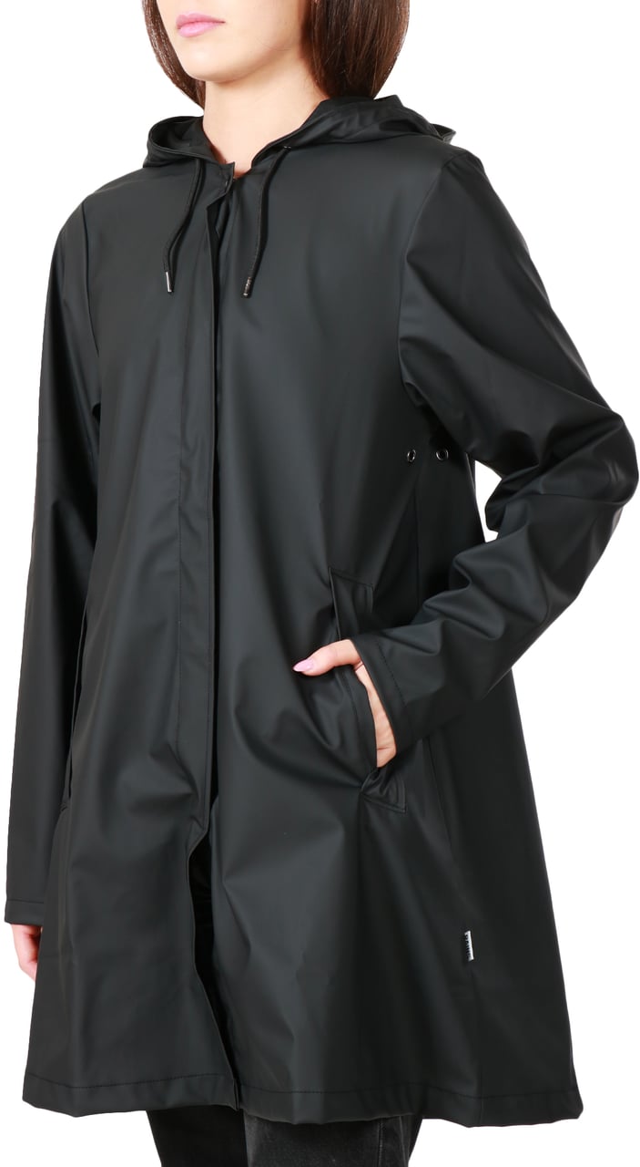 Rains Coats Black Zwart