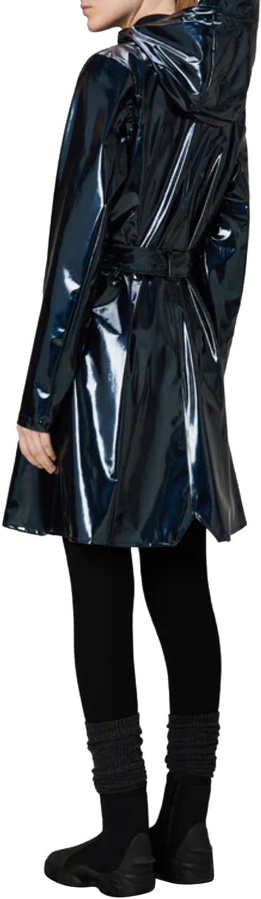 Rains Rains Curve W Trenchcoats Blauw 18130 Curve W Blauw