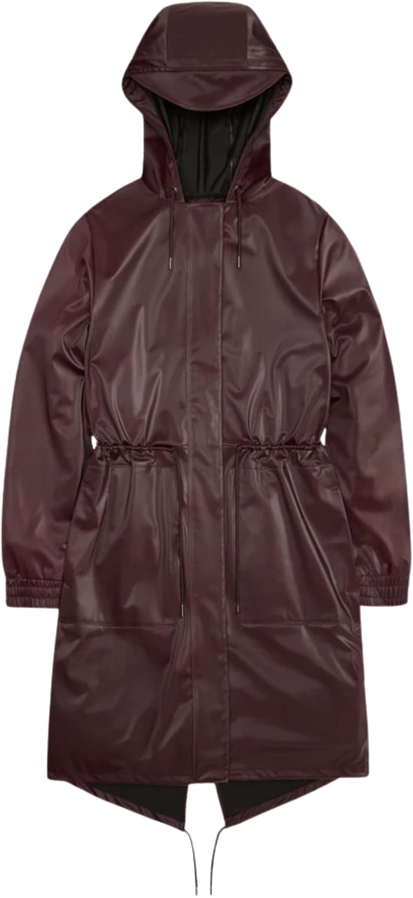 Rains Rains String W Parka's Bordeaux 18550 String W Rood