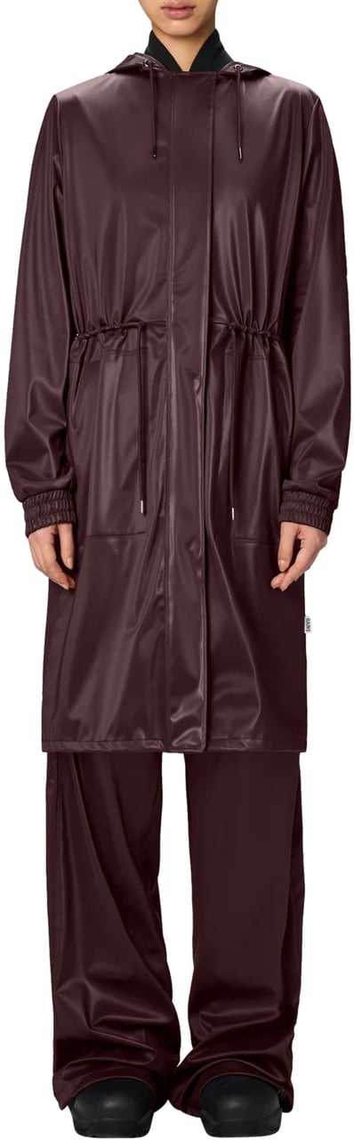 Rains Rains String W Parka's Bordeaux 18550 String W Rood