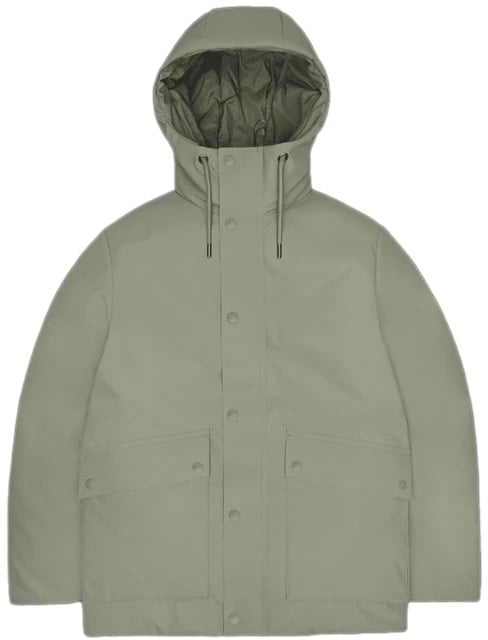 Rains Nome W3T3 Parka Jas Groen