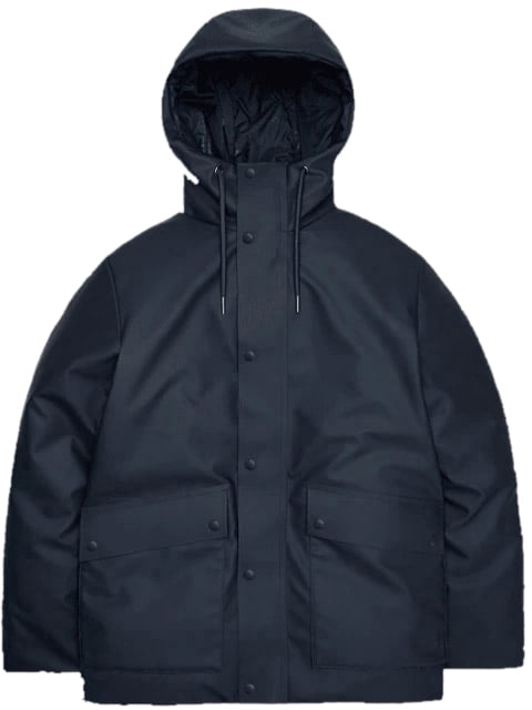 Rains Nome W3T3 Parka Jas Blauw