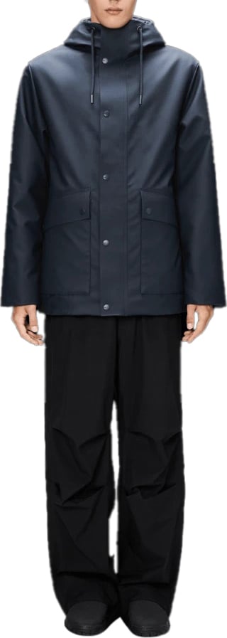 Rains Nome W3T3 Parka Jas Blauw