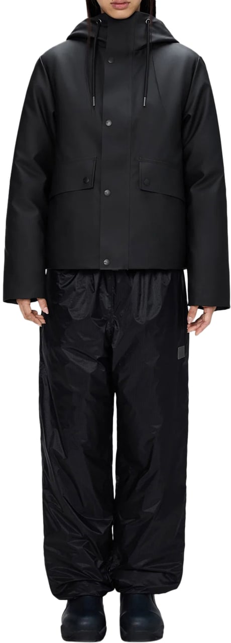 Rains Coats Black Zwart