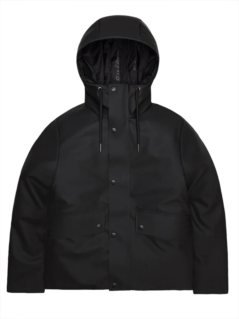 Rains Coats Black Zwart
