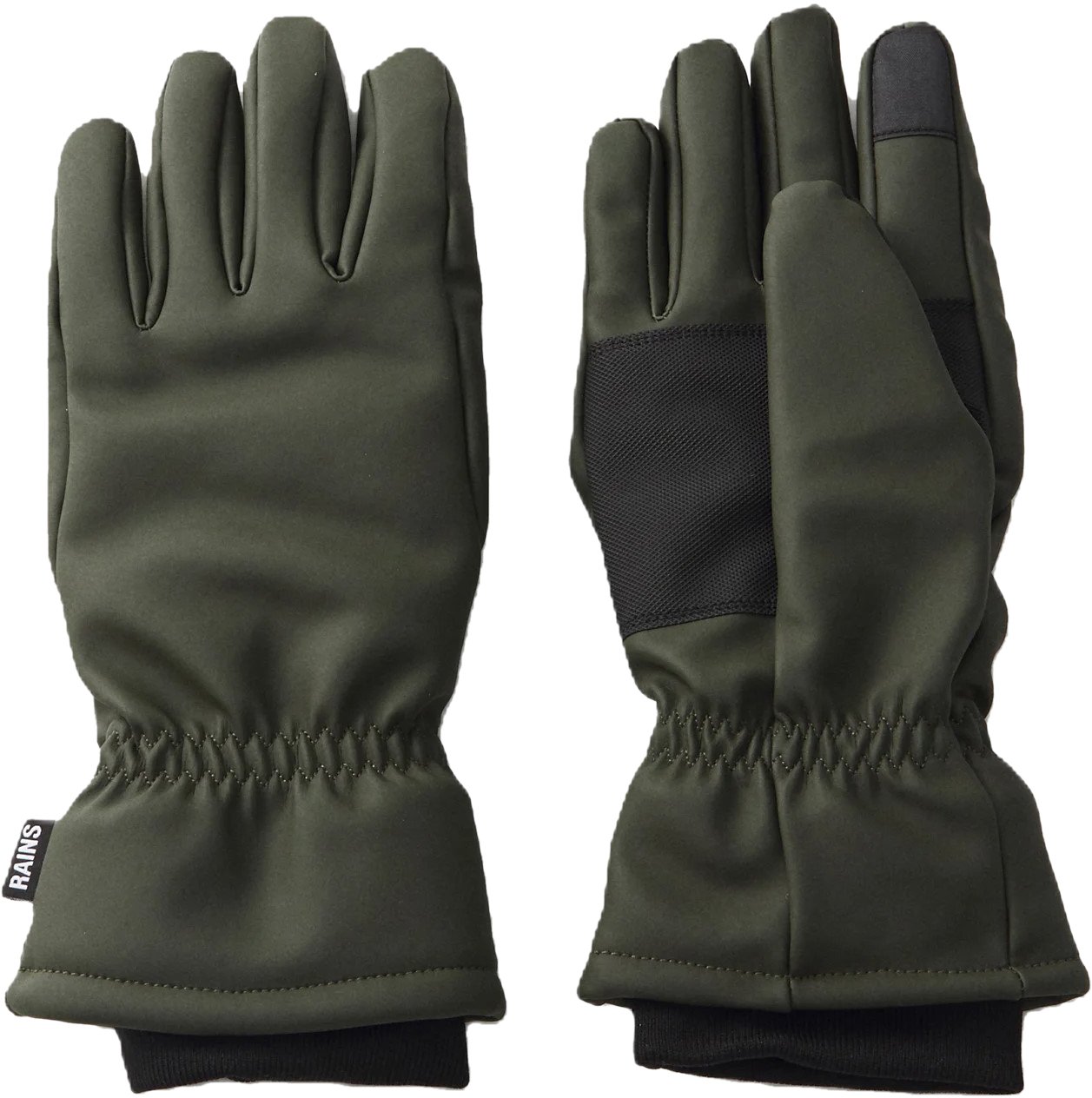 Rains Gloves Green Groen