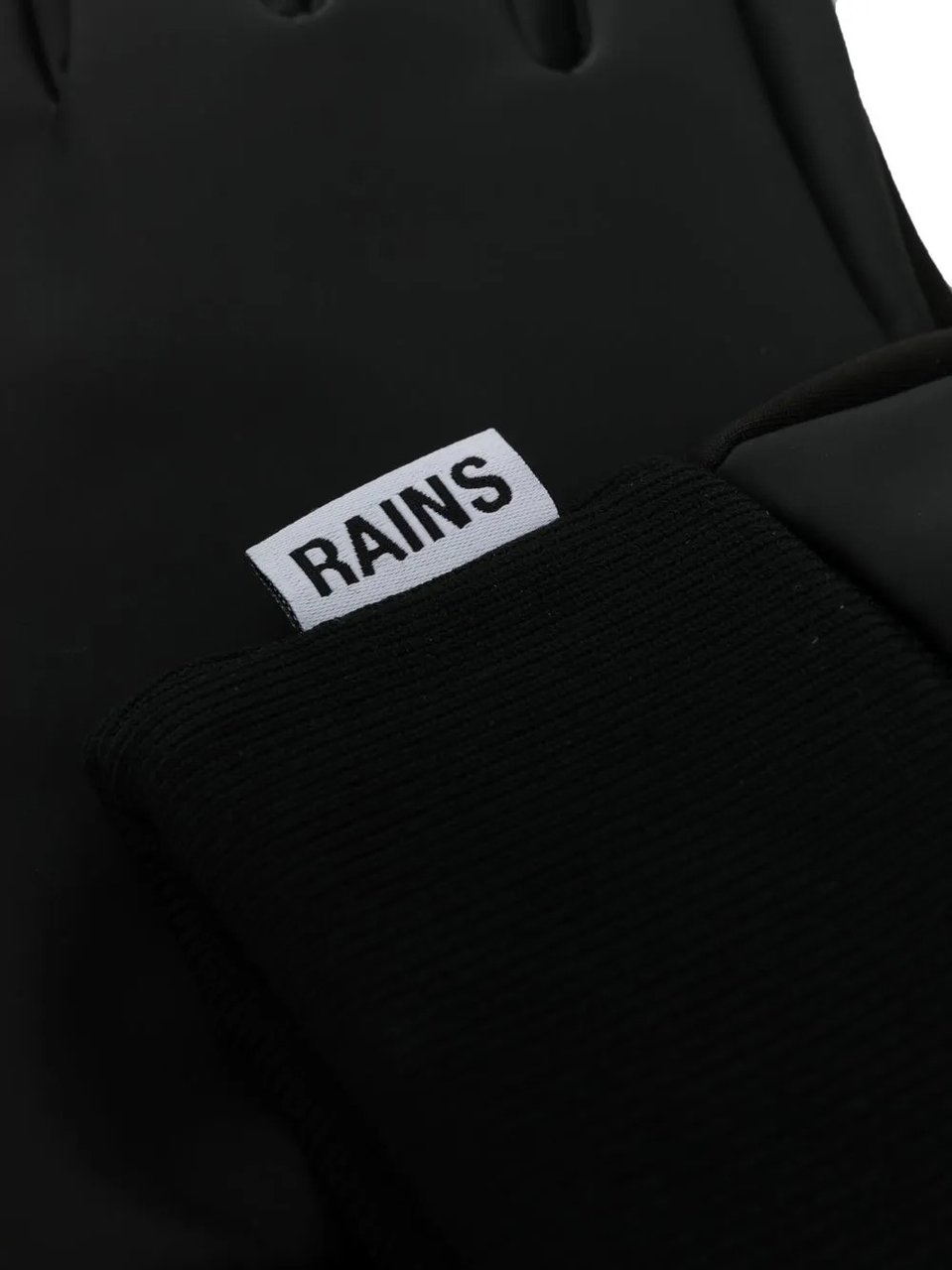 Rains gants impermeables noir Zwart