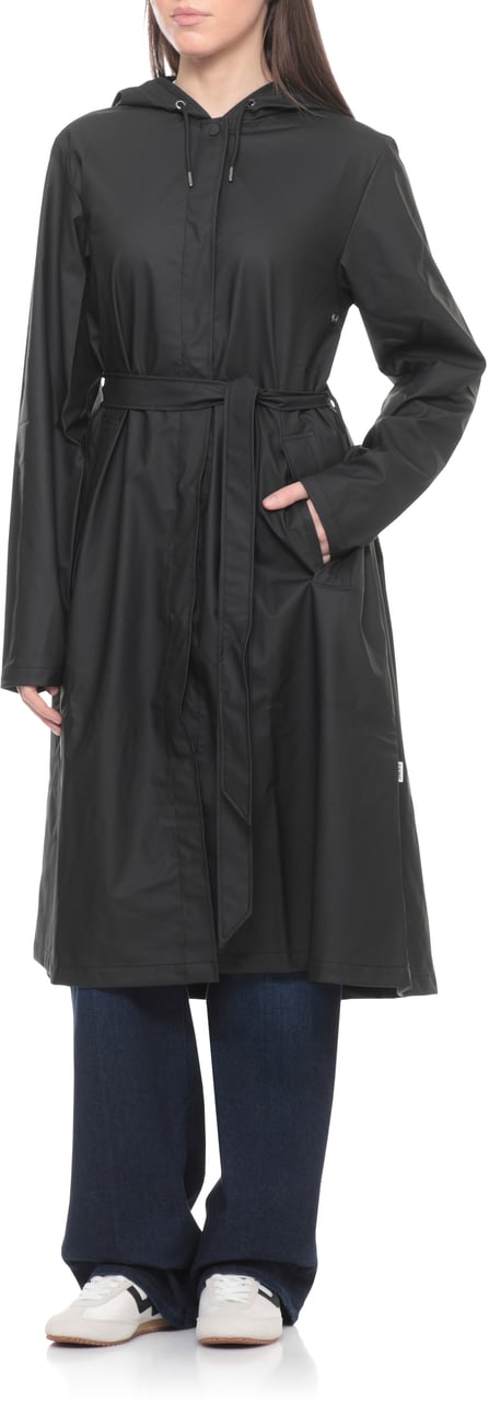 Rains Coats Black Zwart