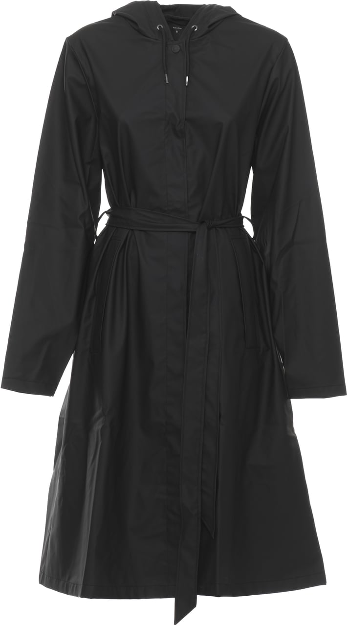 Rains Coats Black Zwart