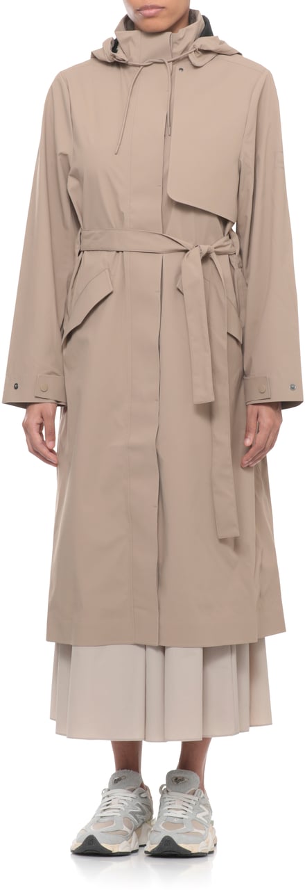Rains Coats Beige Beige