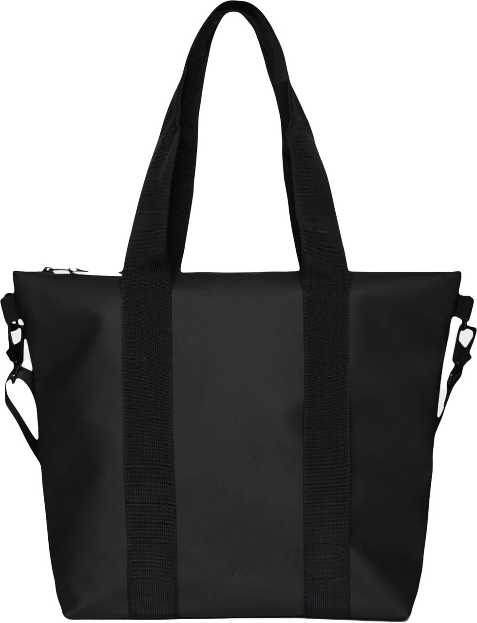 Rains Tote Bag Mini W3 Nera Zwart