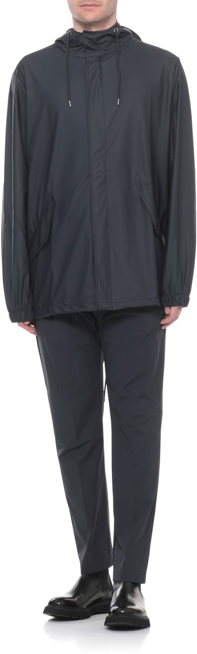 Rains Coats Black Zwart