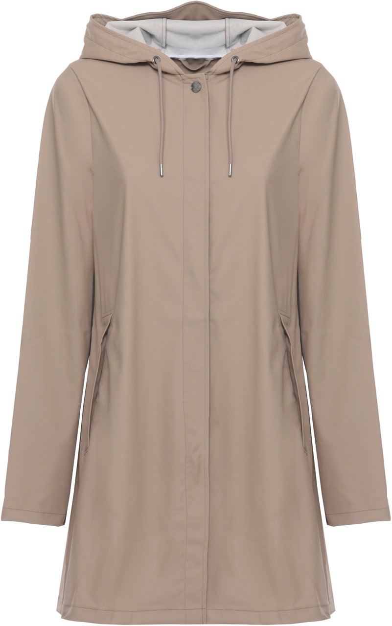 Rains Coats Beige Beige