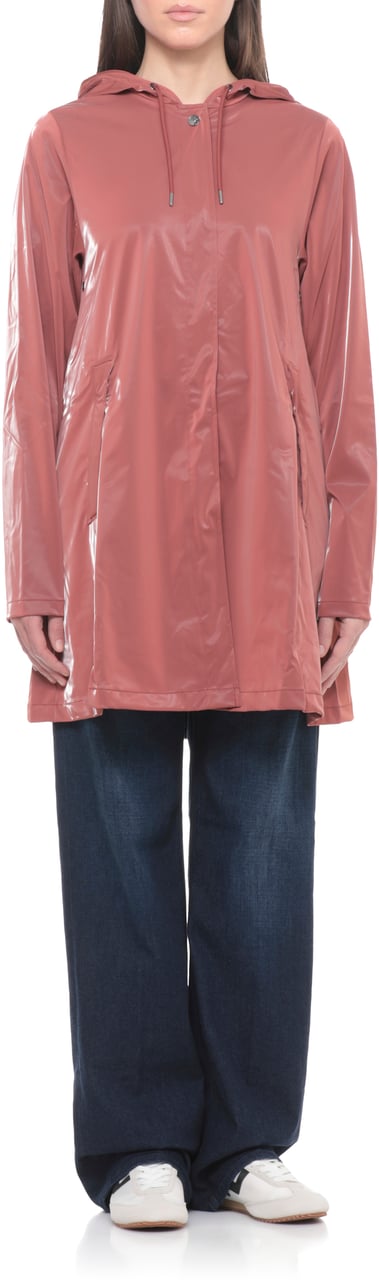 Rains Coats Red Rood