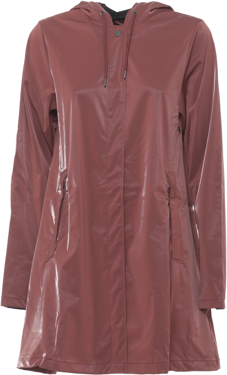 Rains Coats Red Rood