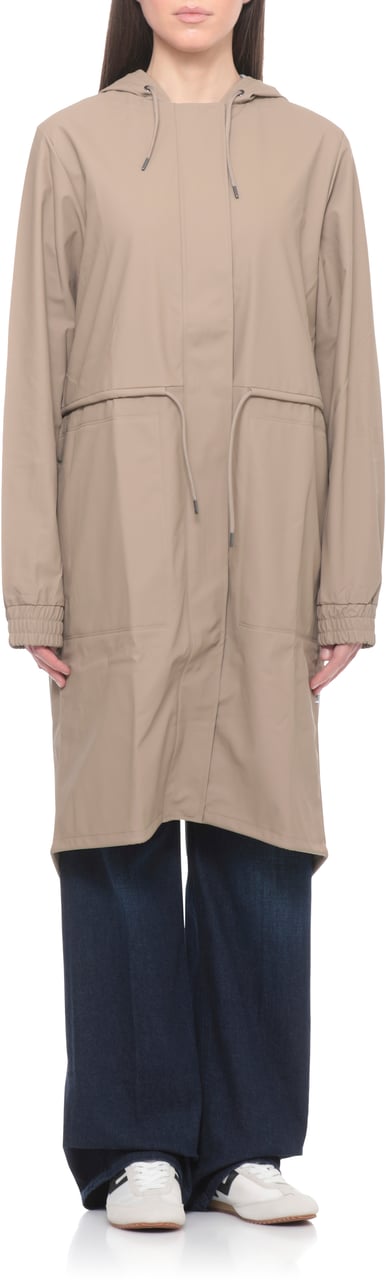 Rains Coats Beige Beige