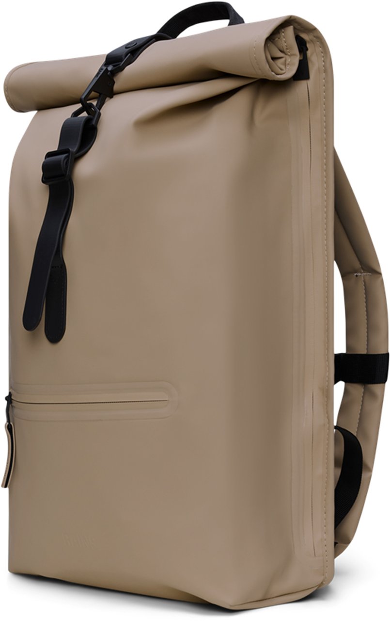 Rains Rolltop - Tas - Beige Beige