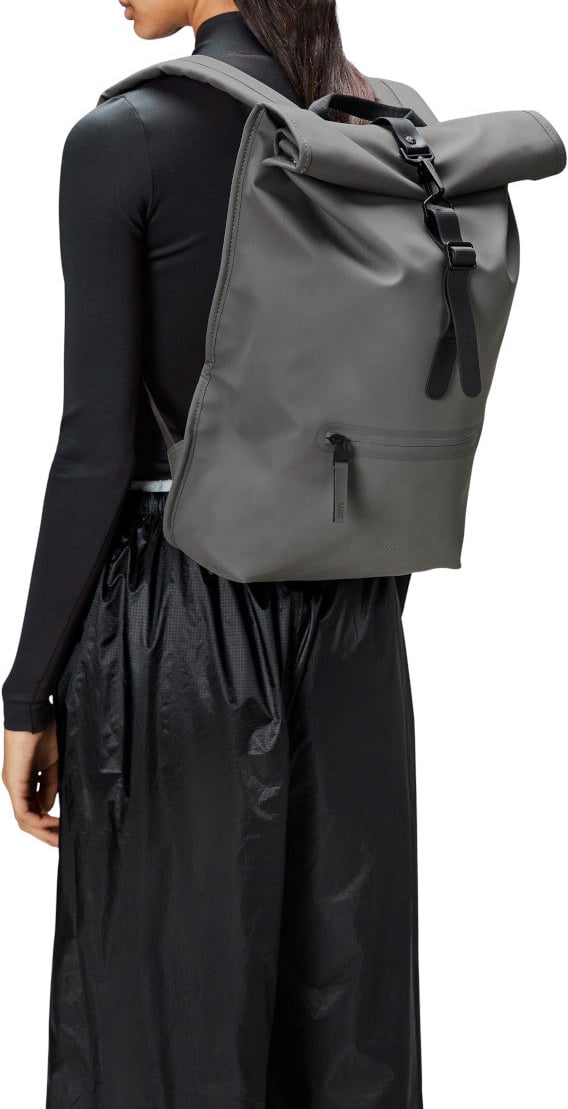 Rains Rolltop - Tas - Grafiet Grijs