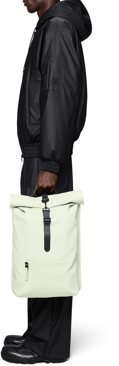 Rains Rolltop - Tas - Wit Wit