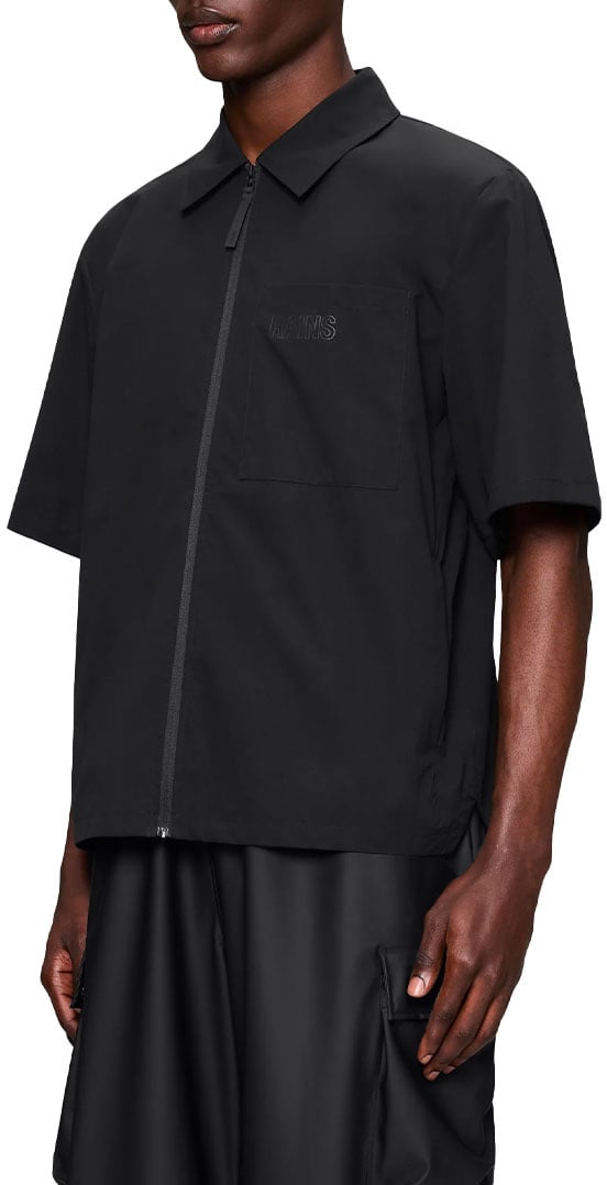 Rains rains mito manche courte noir Zwart