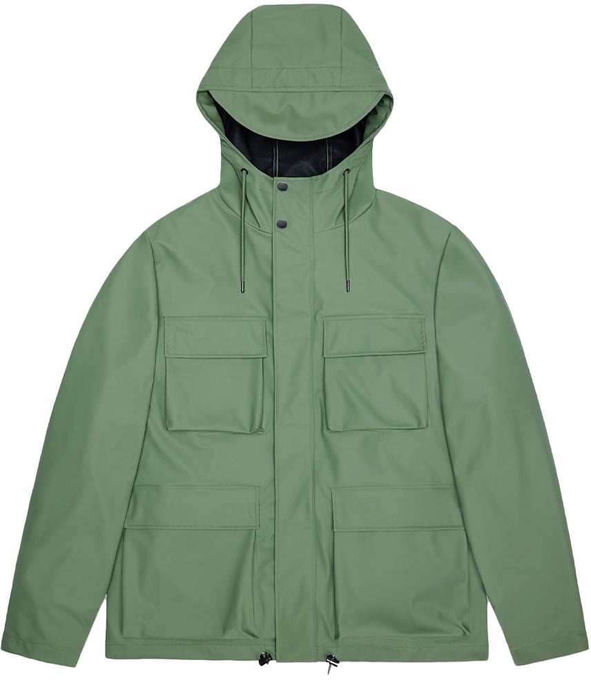 Rains veste de poche w3 well Groen