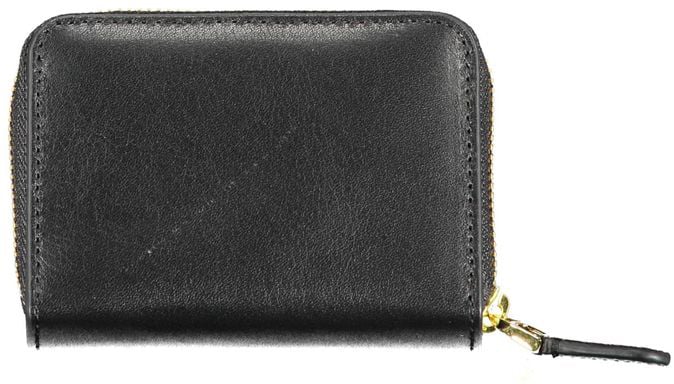 Ralph Lauren Ralph Lauren Nero Leather Women Wallet Zwart