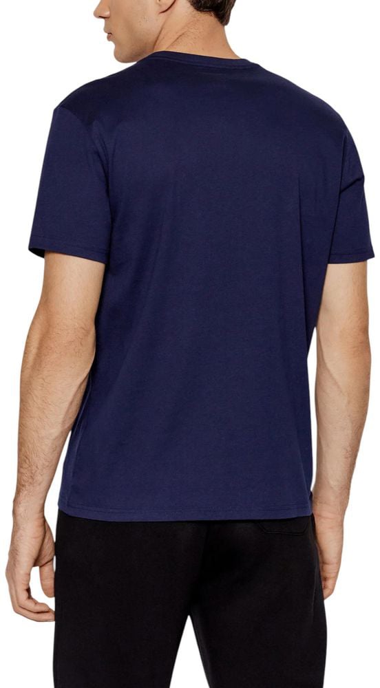 Ralph Lauren Blue Cotton T-Shirt Blauw