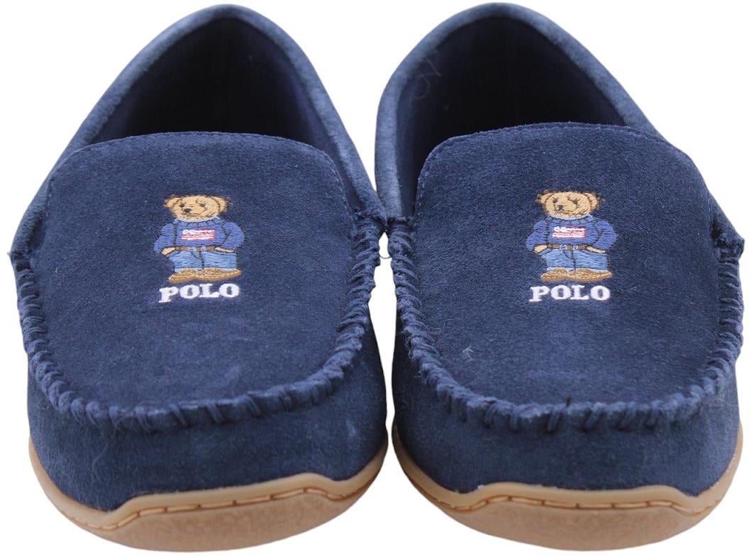 Ralph Lauren Pantoffel Blue Blauw