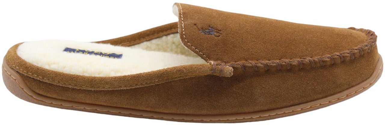 Ralph Lauren Pantoffel Brown Bruin