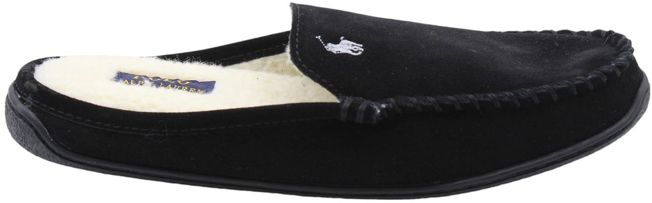 Ralph Lauren Pantoffel Black Zwart