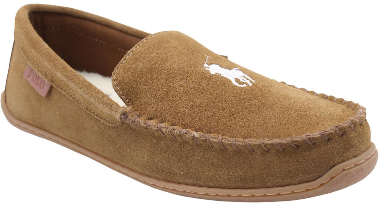 Ralph Lauren Pantoffel Brown Bruin