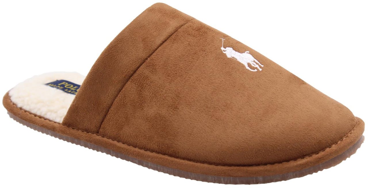 Ralph Lauren Pantoffel Brown Bruin