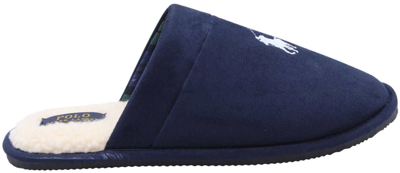 Ralph Lauren Pantoffel Blue Blauw