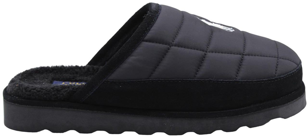 Ralph Lauren Pantoffel Black Zwart