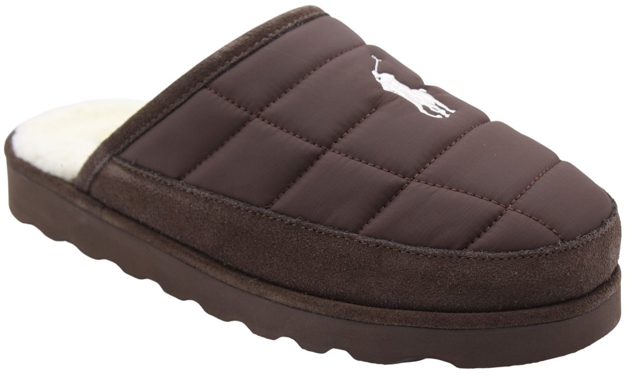 Ralph Lauren Pantoffel Brown Bruin